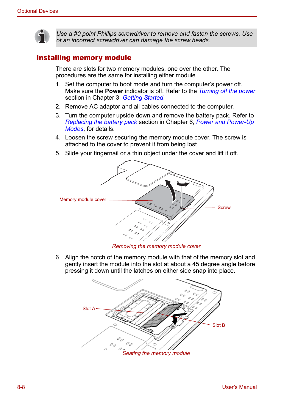 Toshiba M5 User Manual | Page 152 / 240