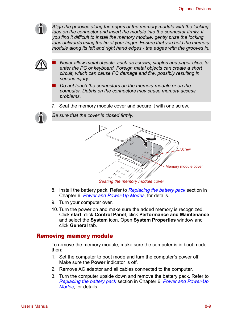 Toshiba M5 User Manual | Page 153 / 240