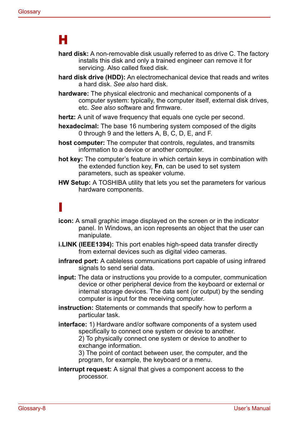 Toshiba M5 User Manual | Page 228 / 240