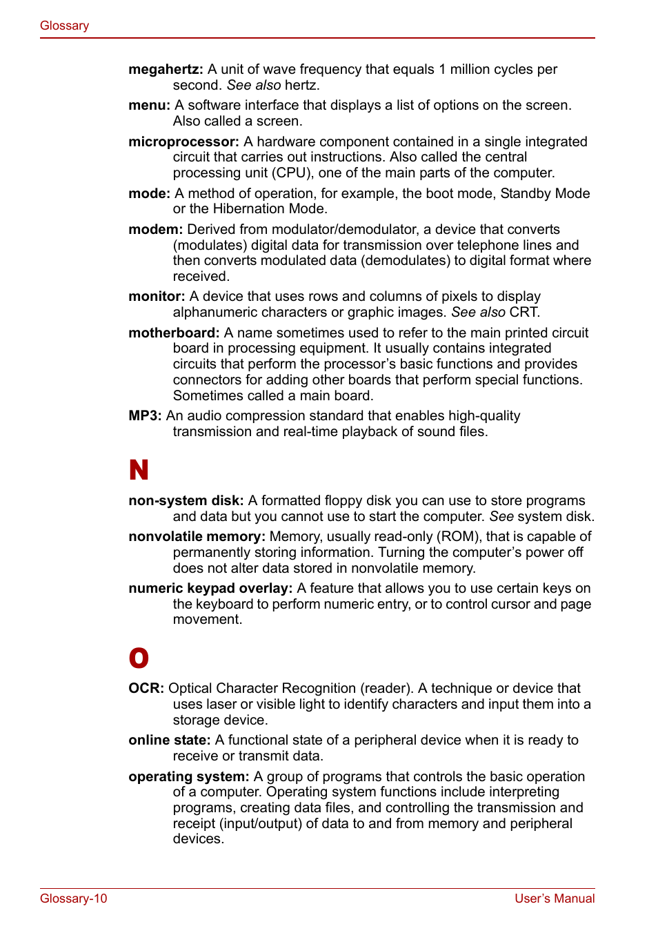 Toshiba M5 User Manual | Page 230 / 240