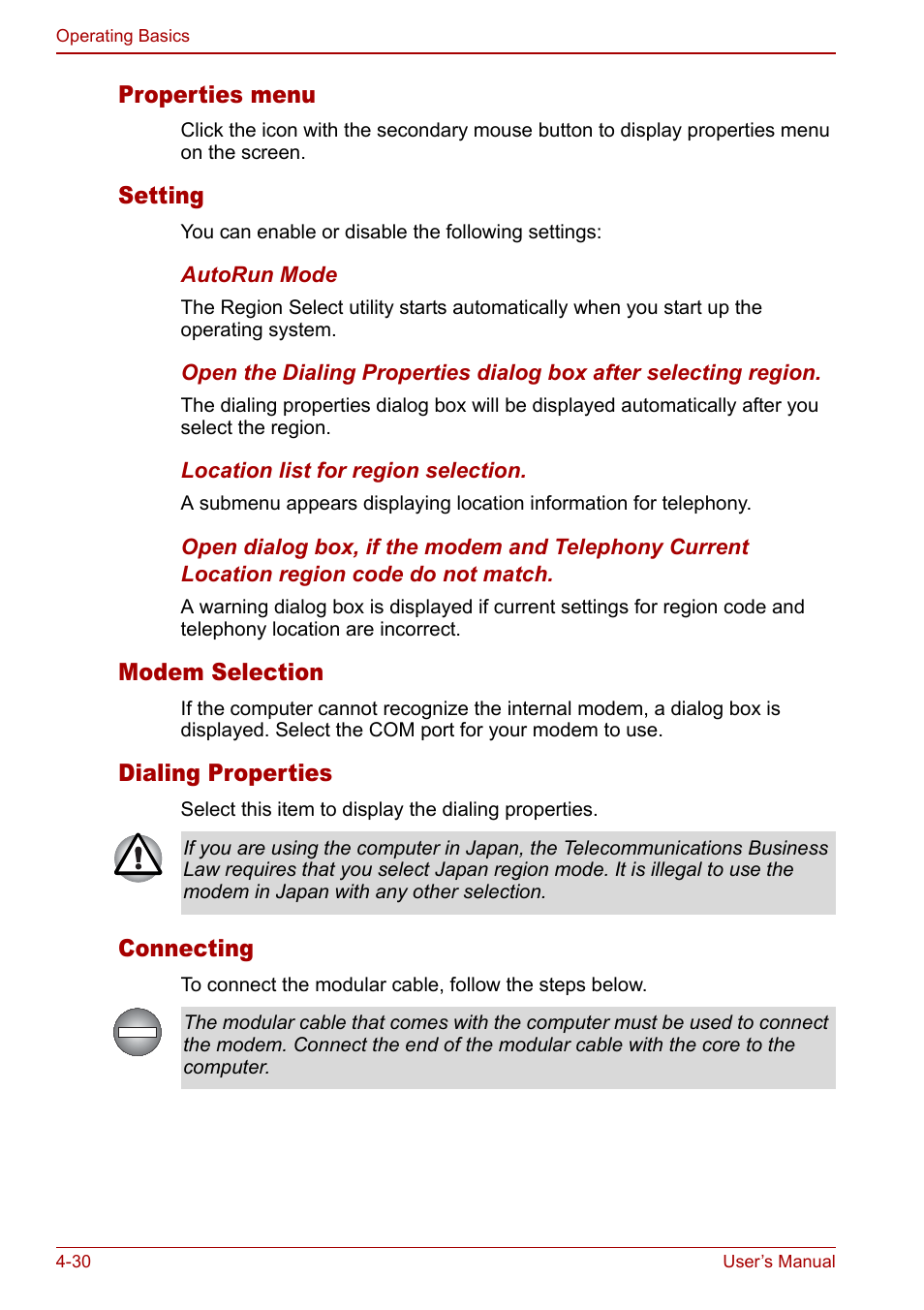 Toshiba M5 User Manual | Page 92 / 240