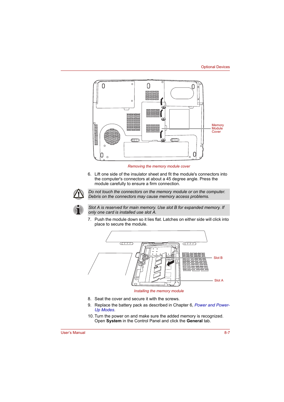 Toshiba Satellite A300 User Manual | Page 140 / 201