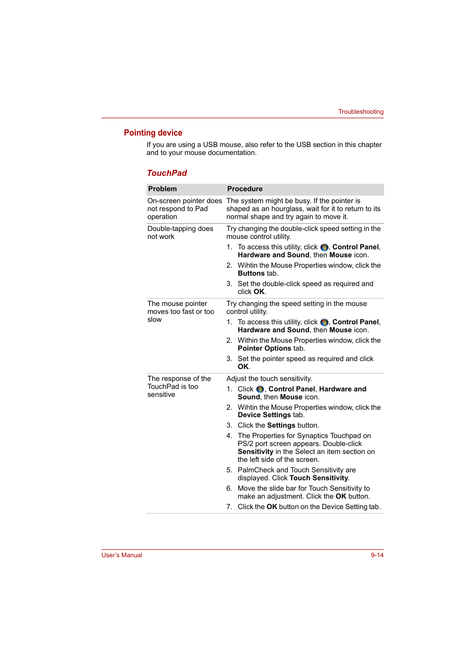 Toshiba Satellite A300 User Manual | Page 161 / 201