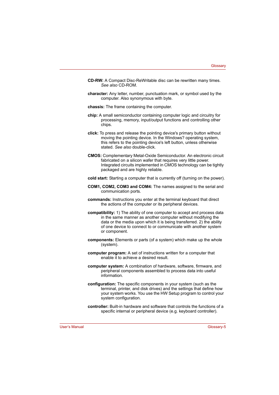 Toshiba Satellite A300 User Manual | Page 187 / 201