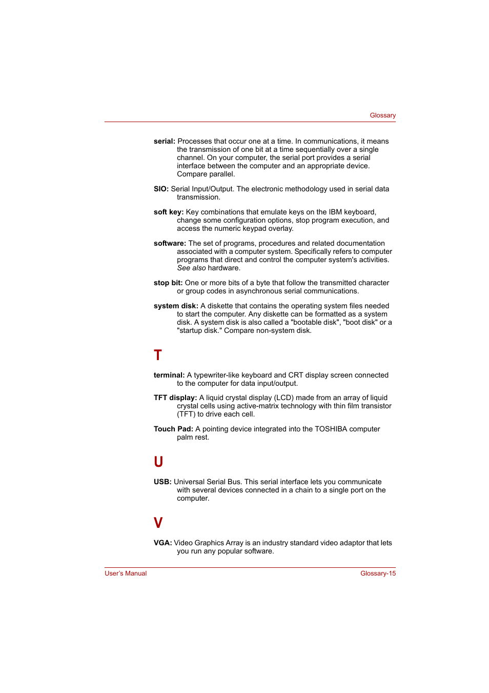 Toshiba Satellite A300 User Manual | Page 197 / 201