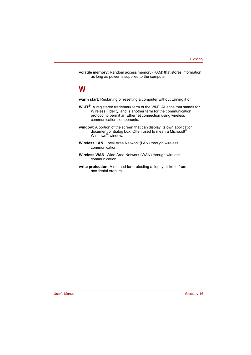 Toshiba Satellite A300 User Manual | Page 198 / 201