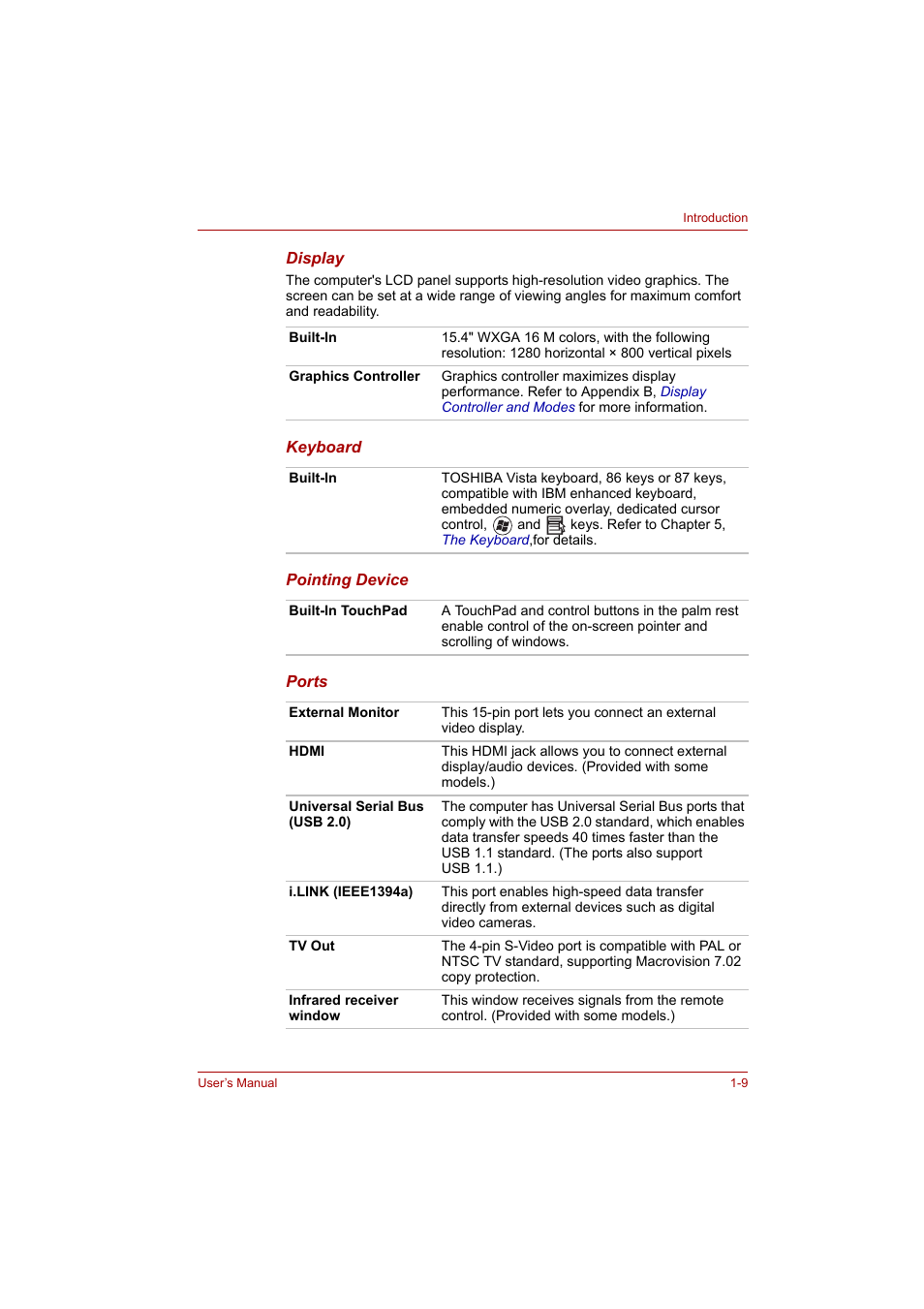 Toshiba Satellite A300 User Manual | Page 33 / 201