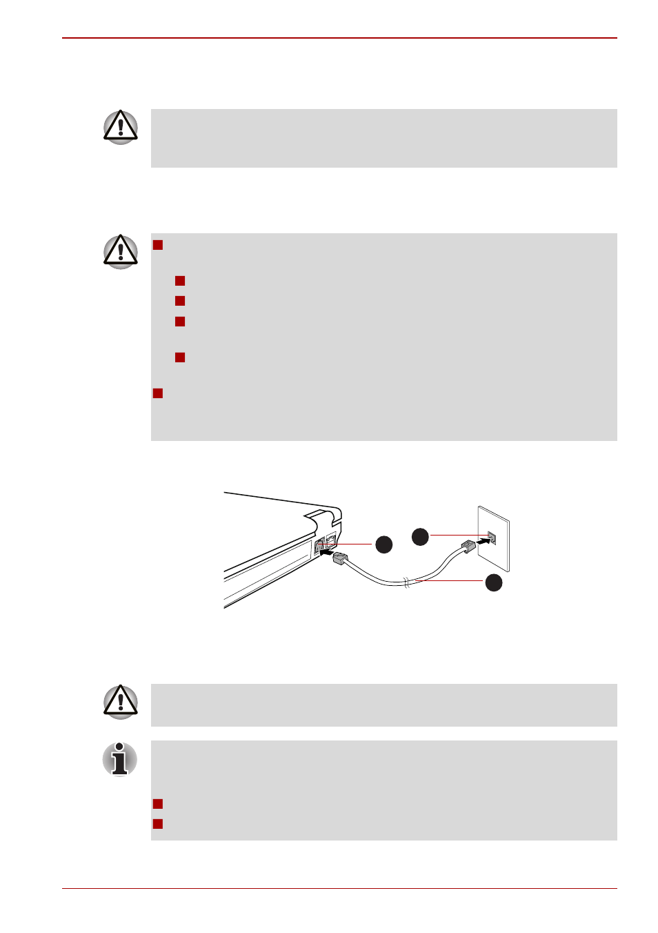 Dialing properties, Connecting the modular cable | Toshiba Tecra A11 User Manual | Page 121 / 230