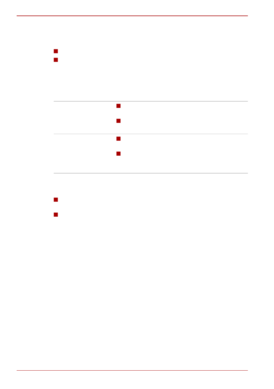 Radio characteristics | Toshiba SATELLITE U500 User Manual | Page 162 / 188