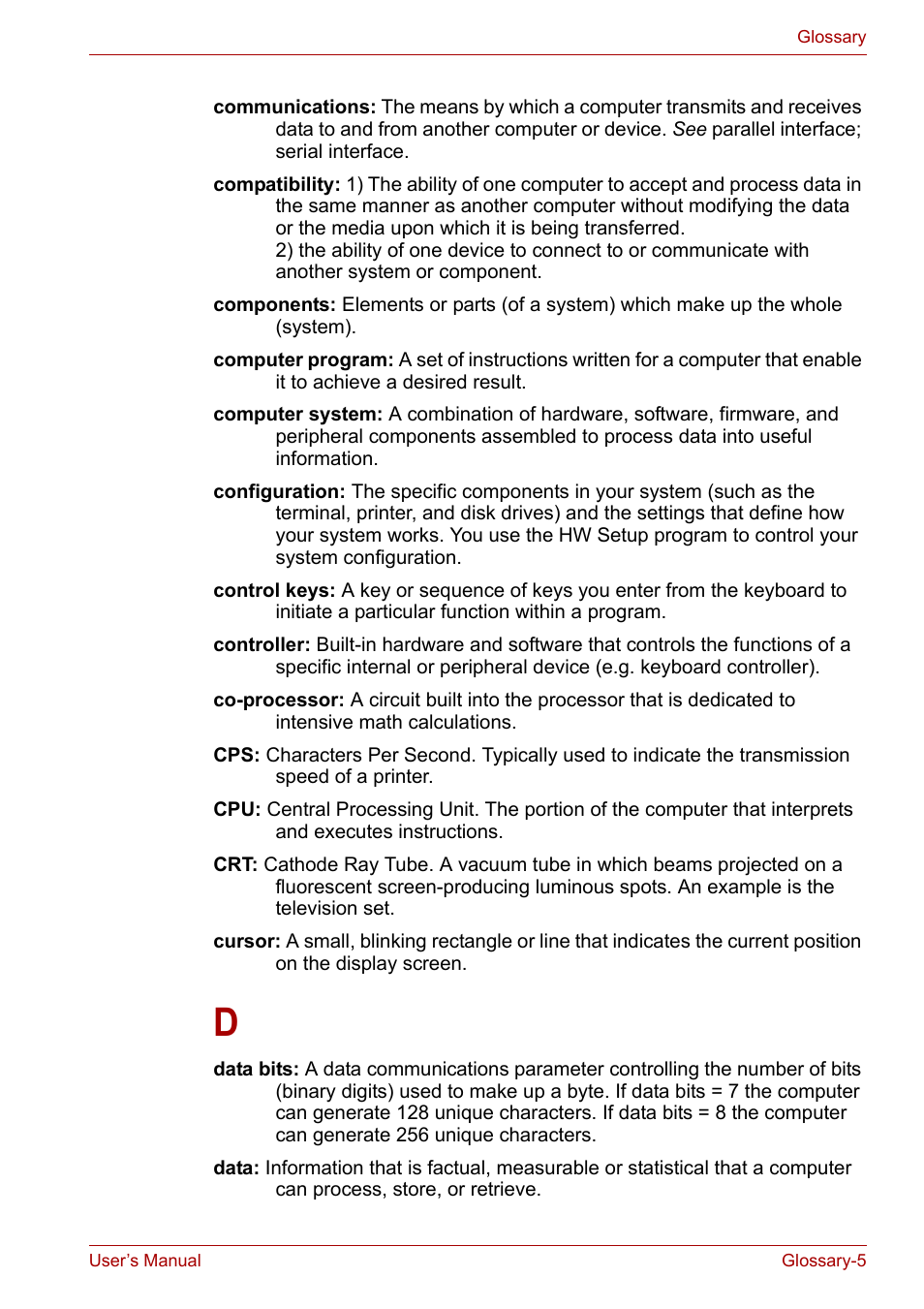 Toshiba Satellite L30 (PSL30) User Manual | Page 139 / 150