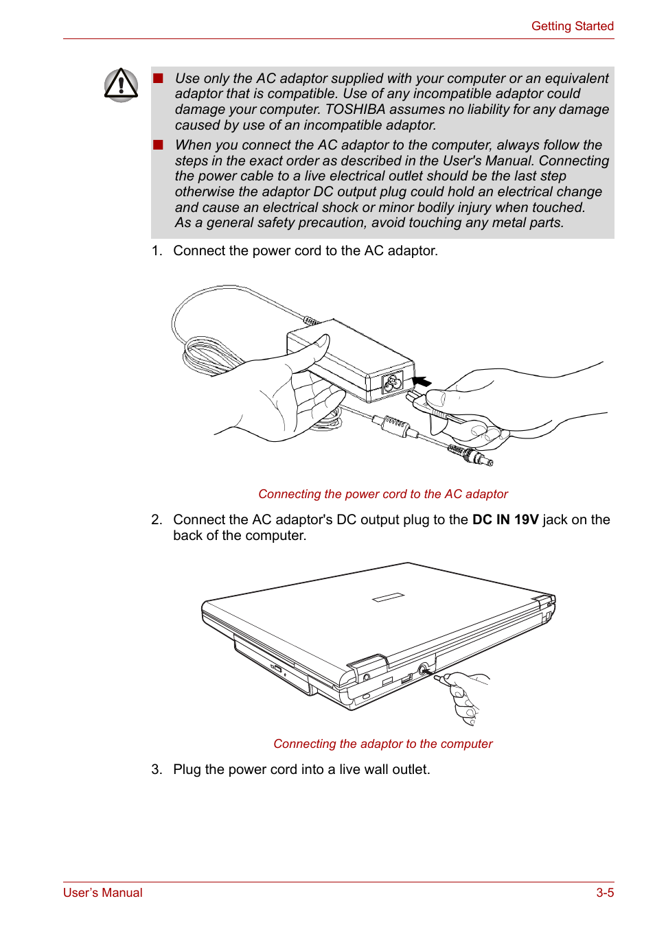 Toshiba Satellite L30 (PSL30) User Manual | Page 48 / 150