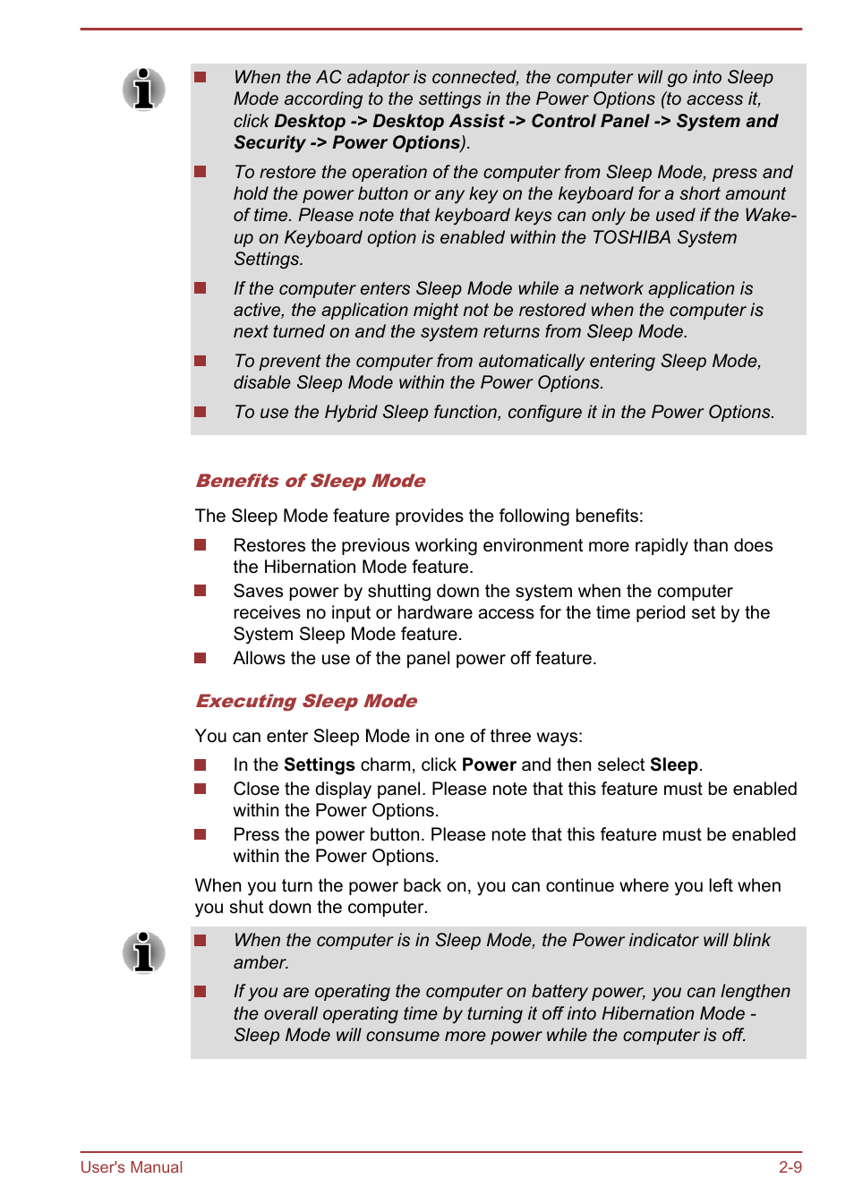 Toshiba Satellite U940-B User Manual | Page 37 / 120