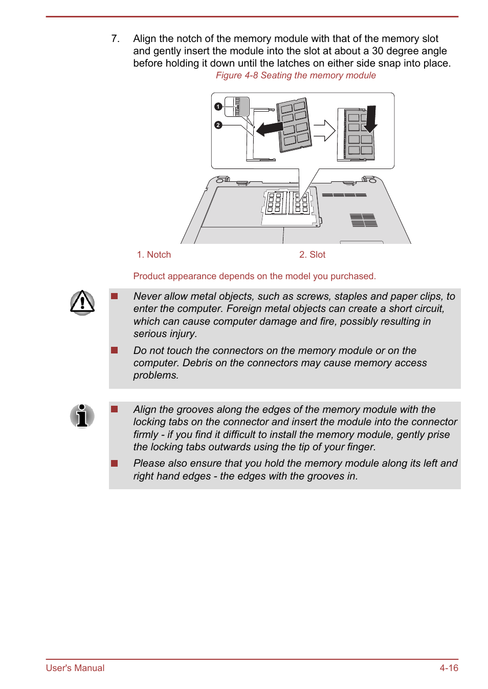Toshiba Satellite U940-B User Manual | Page 70 / 120