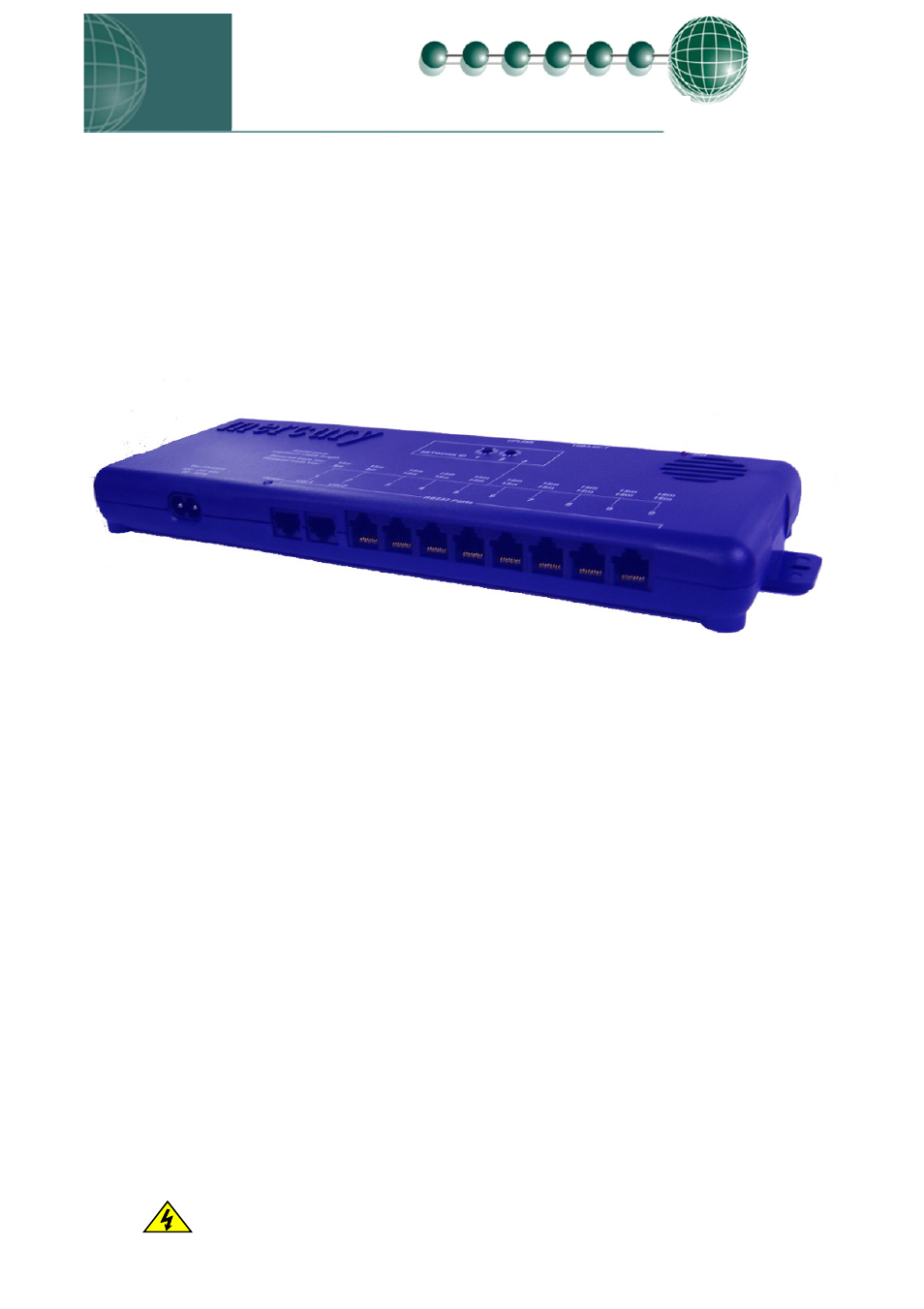 Addtron Technology Mercury Hub PR0018 User Manual | 6 pages