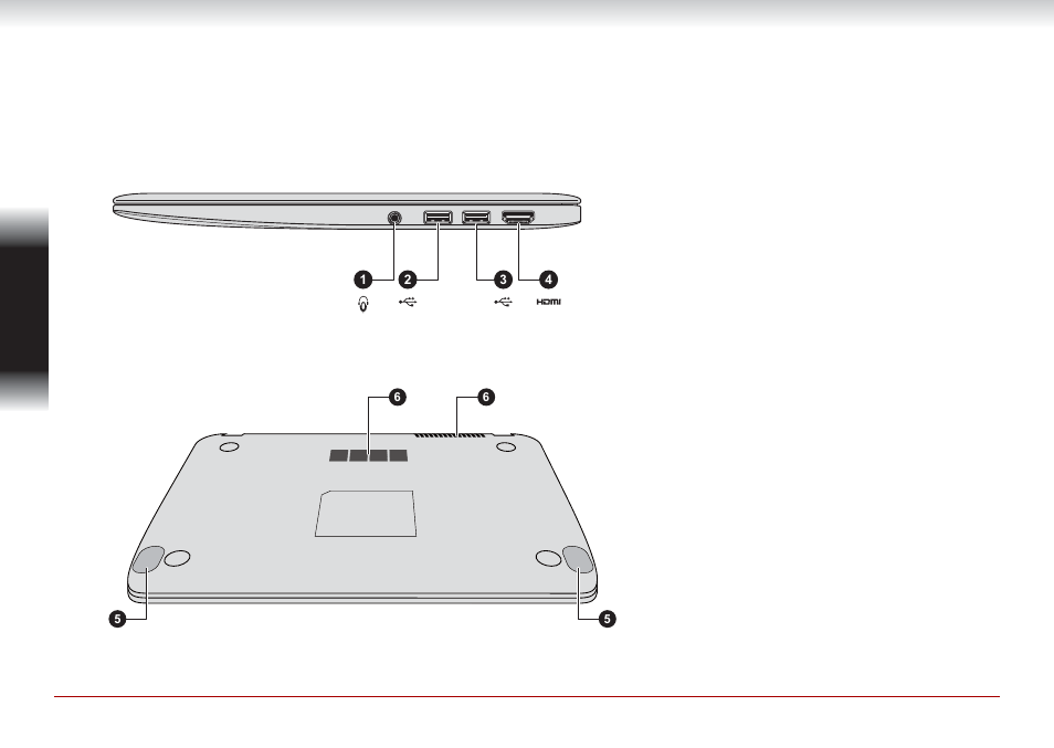 Engli s h | Toshiba CB30 User Manual | Page 6 / 18