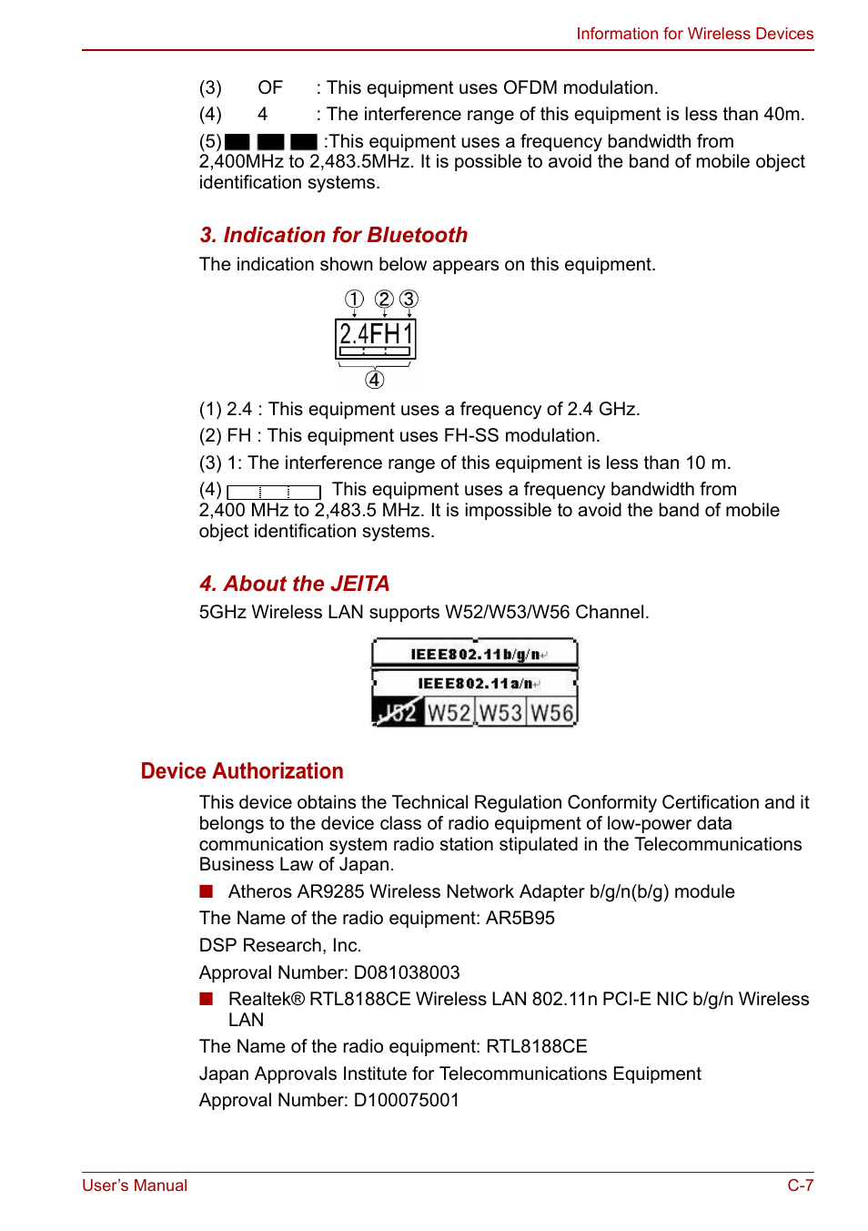 Device authorization | Toshiba Satellite L750D User Manual | Page 158 / 179