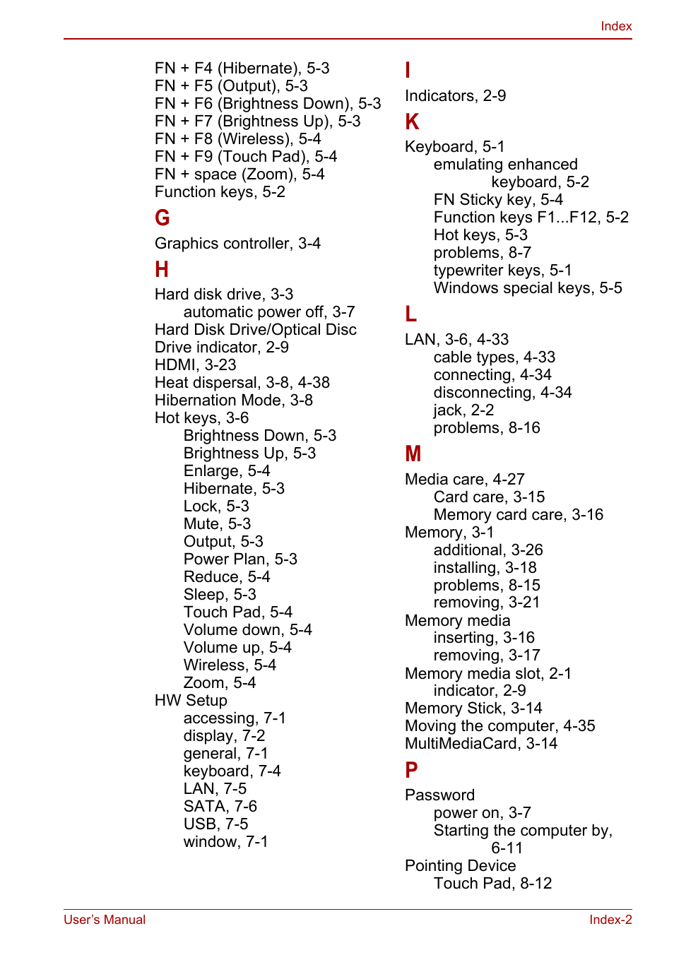 Toshiba Satellite L750D User Manual | Page 177 / 179