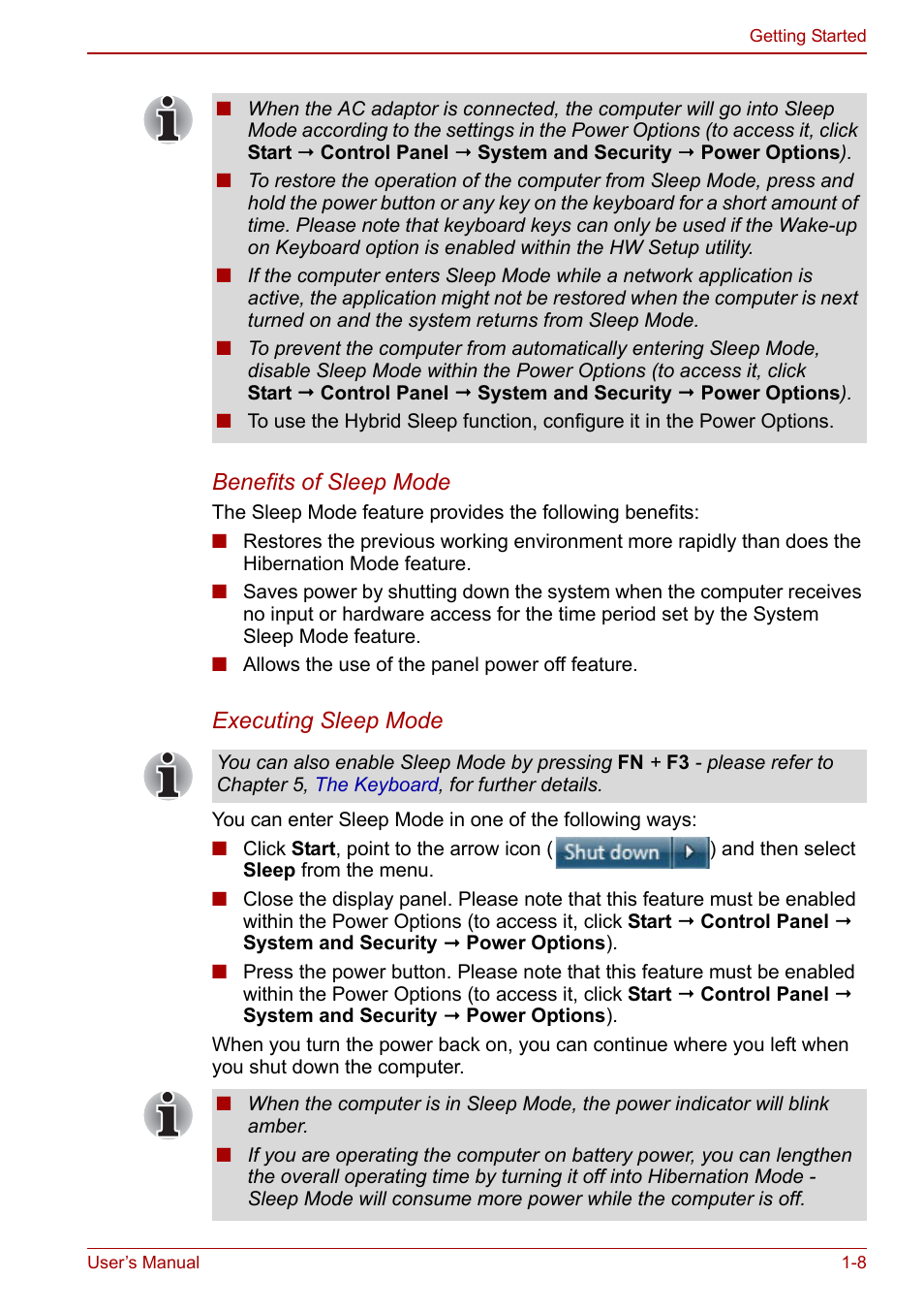 Toshiba Satellite L750D User Manual | Page 26 / 179