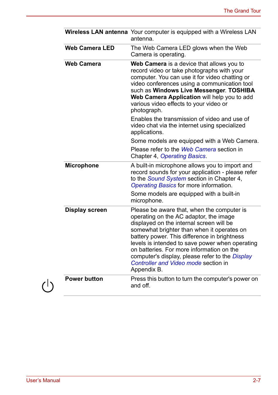 Toshiba Satellite L750D User Manual | Page 39 / 179