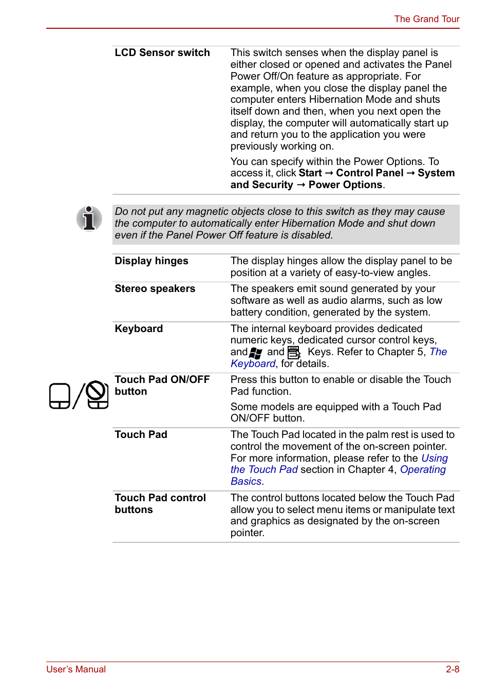 Toshiba Satellite L750D User Manual | Page 40 / 179