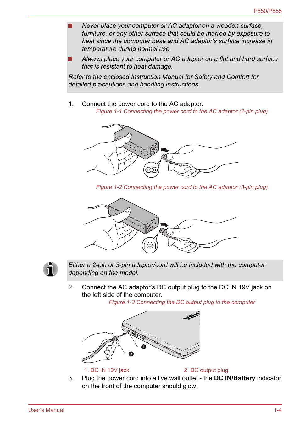 Toshiba Satellite P855 User Manual | Page 21 / 177