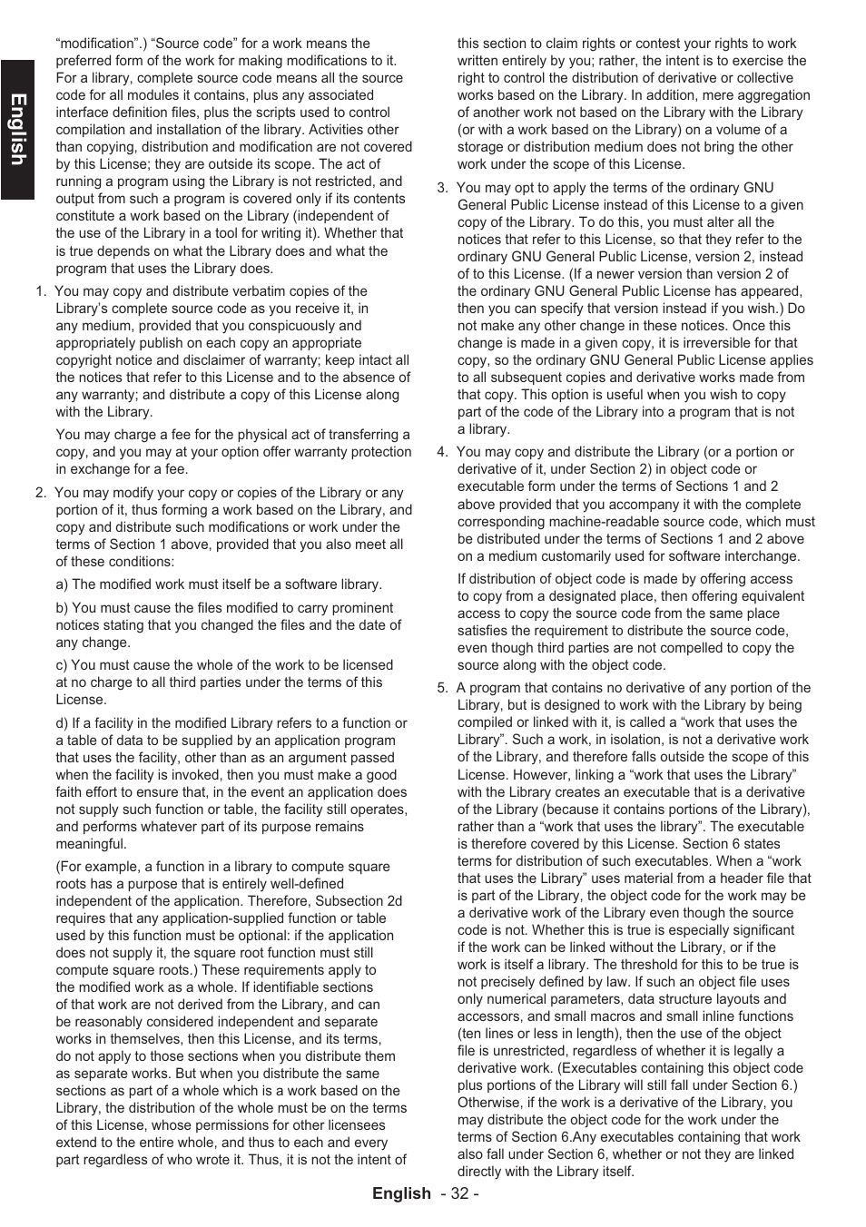 English | Toshiba EL933 User Manual | Page 33 / 41