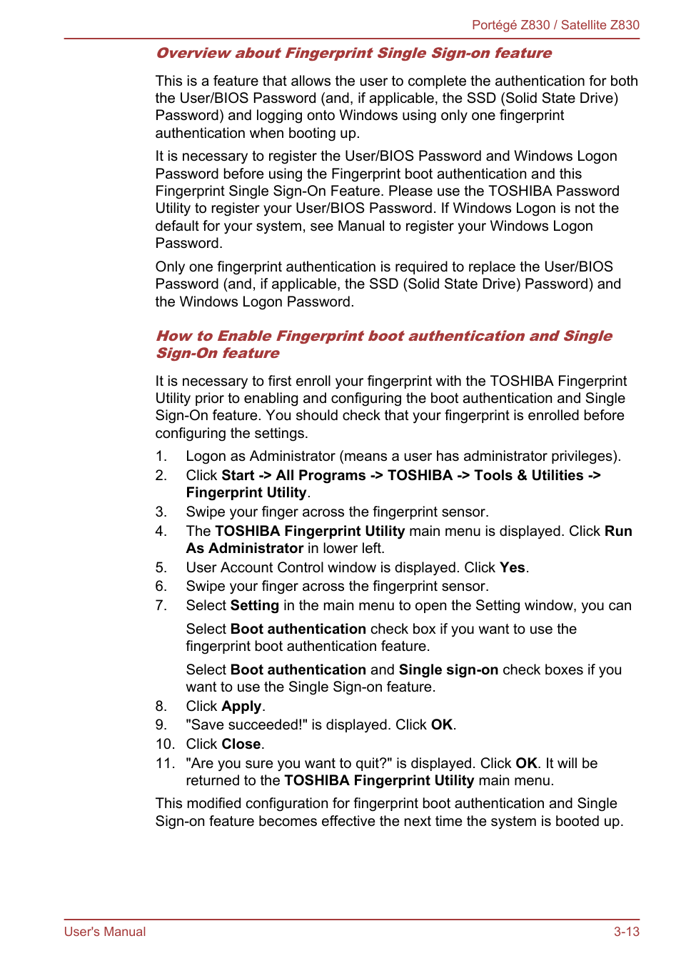 Toshiba Portege Z830 User Manual | Page 50 / 136
