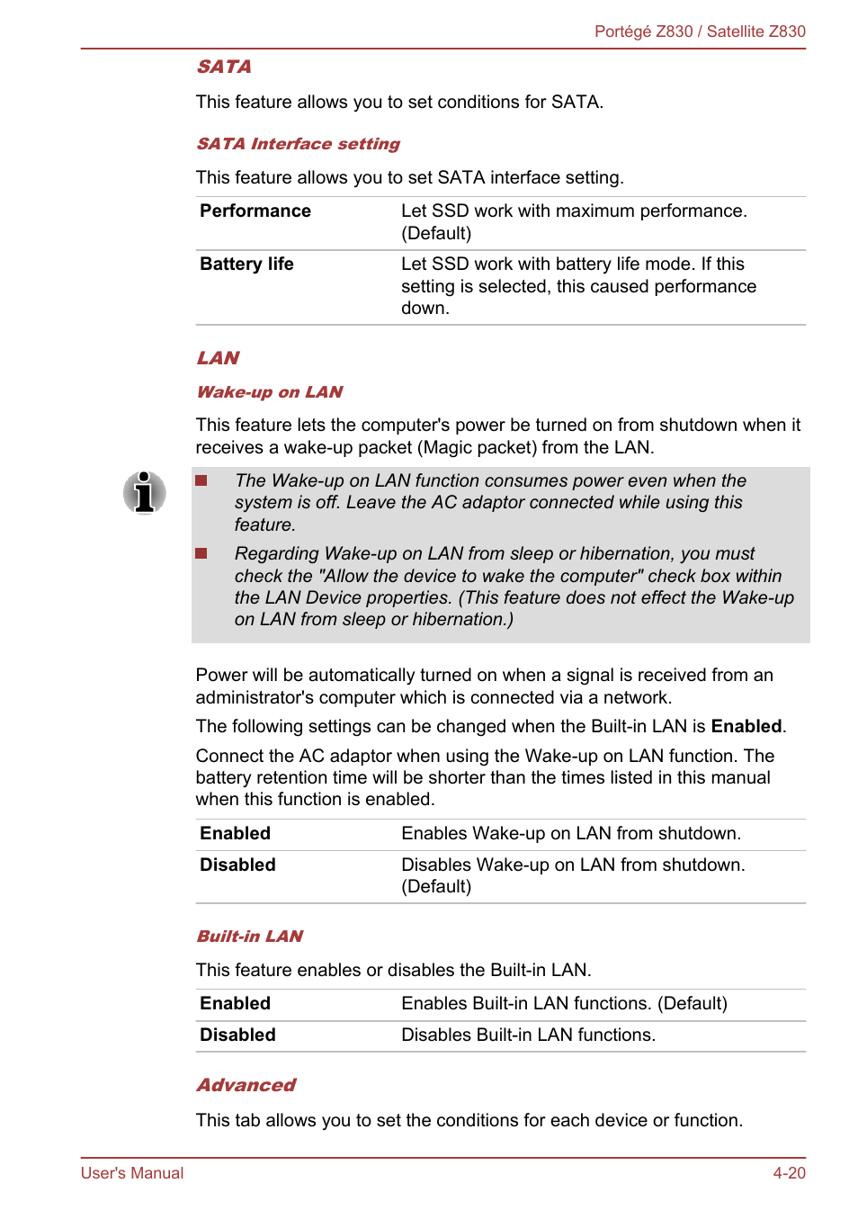 Toshiba Portege Z830 User Manual | Page 87 / 136