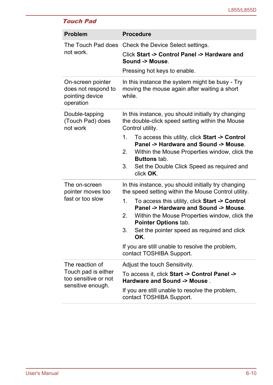 Toshiba Satellite L855 User Manual | Page 123 / 153