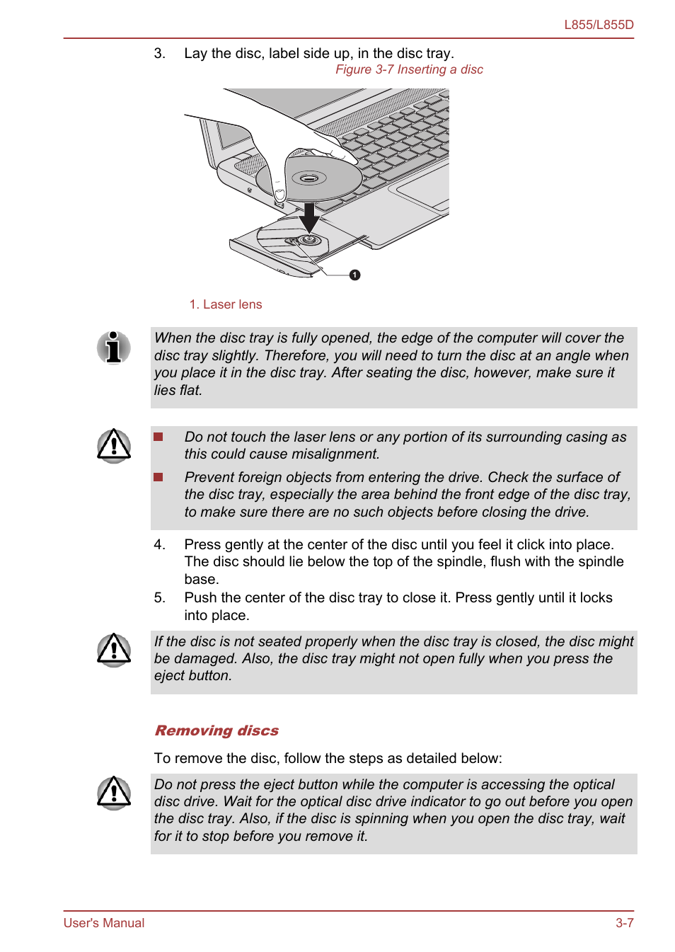 Toshiba Satellite L855 User Manual | Page 45 / 153