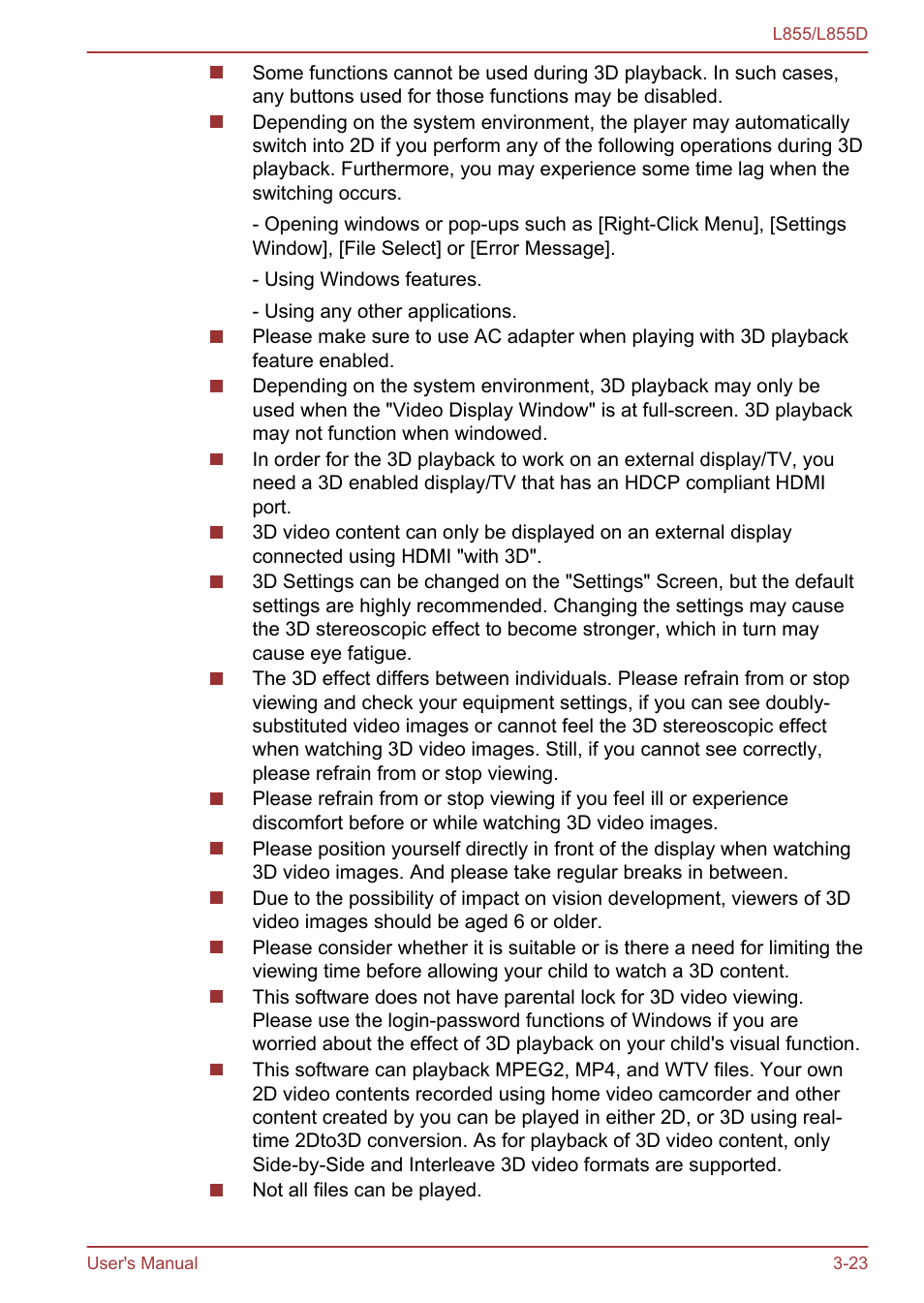 Toshiba Satellite L855 User Manual | Page 61 / 153