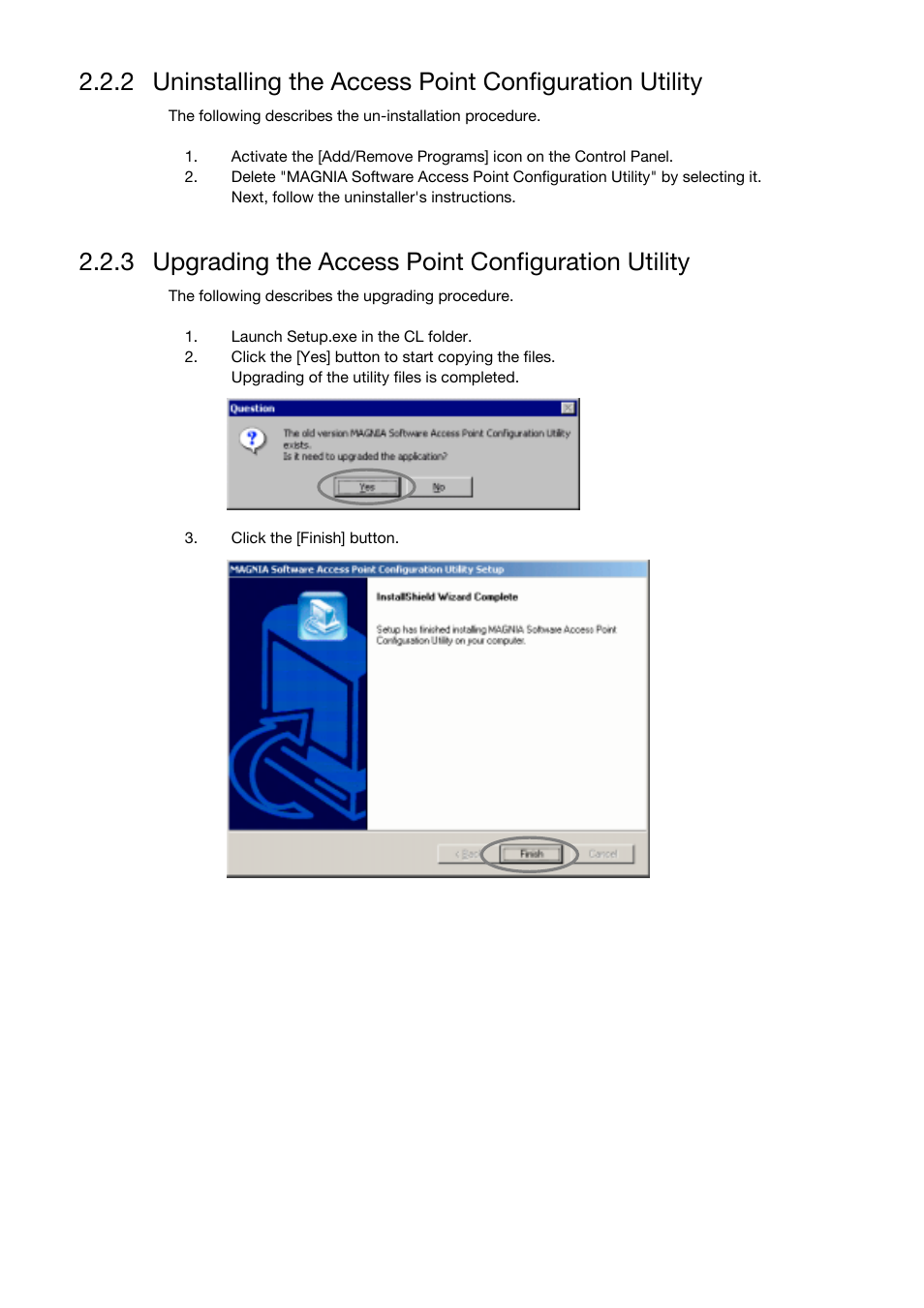 3 upgrading the access point configuration utility | Toshiba Magnia Z310 User Manual | Page 31 / 130