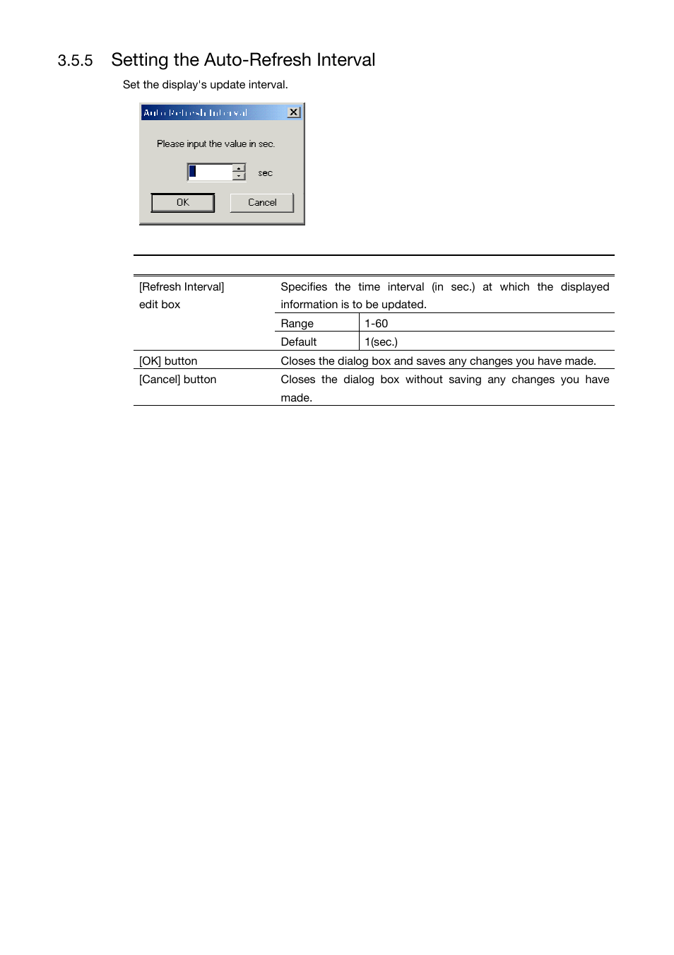 Setting the auto-refresh interval | Toshiba Magnia Z310 User Manual | Page 70 / 130