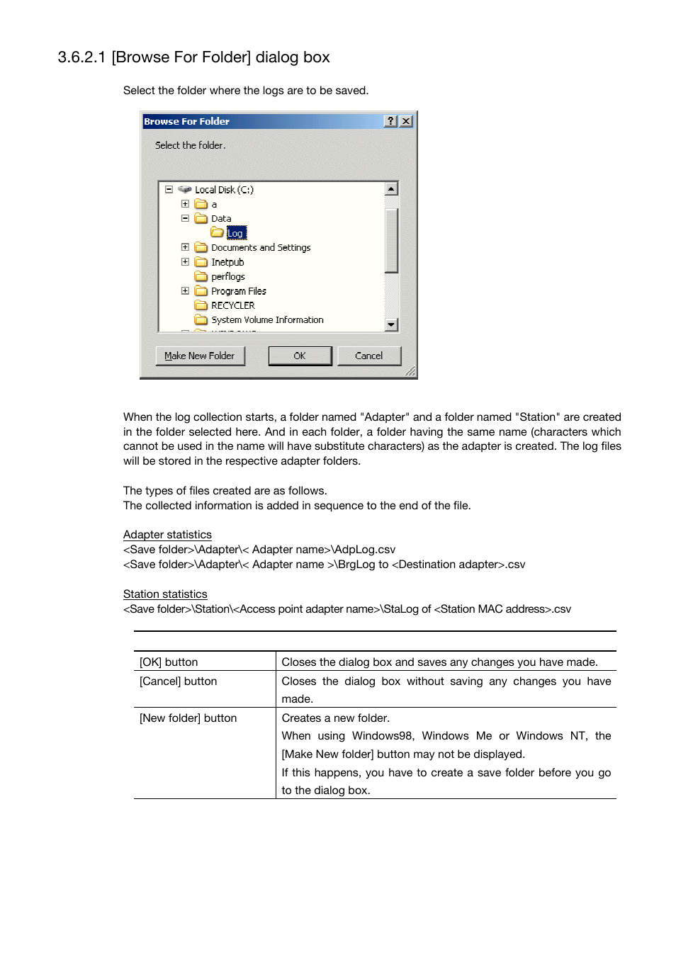 1 [browse for folder] dialog box | Toshiba Magnia Z310 User Manual | Page 74 / 130