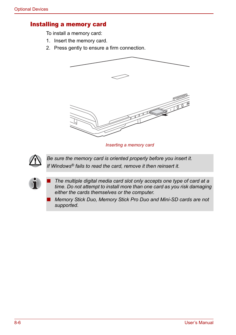 Toshiba Satellite M70 (PSM71) User Manual | Page 126 / 176