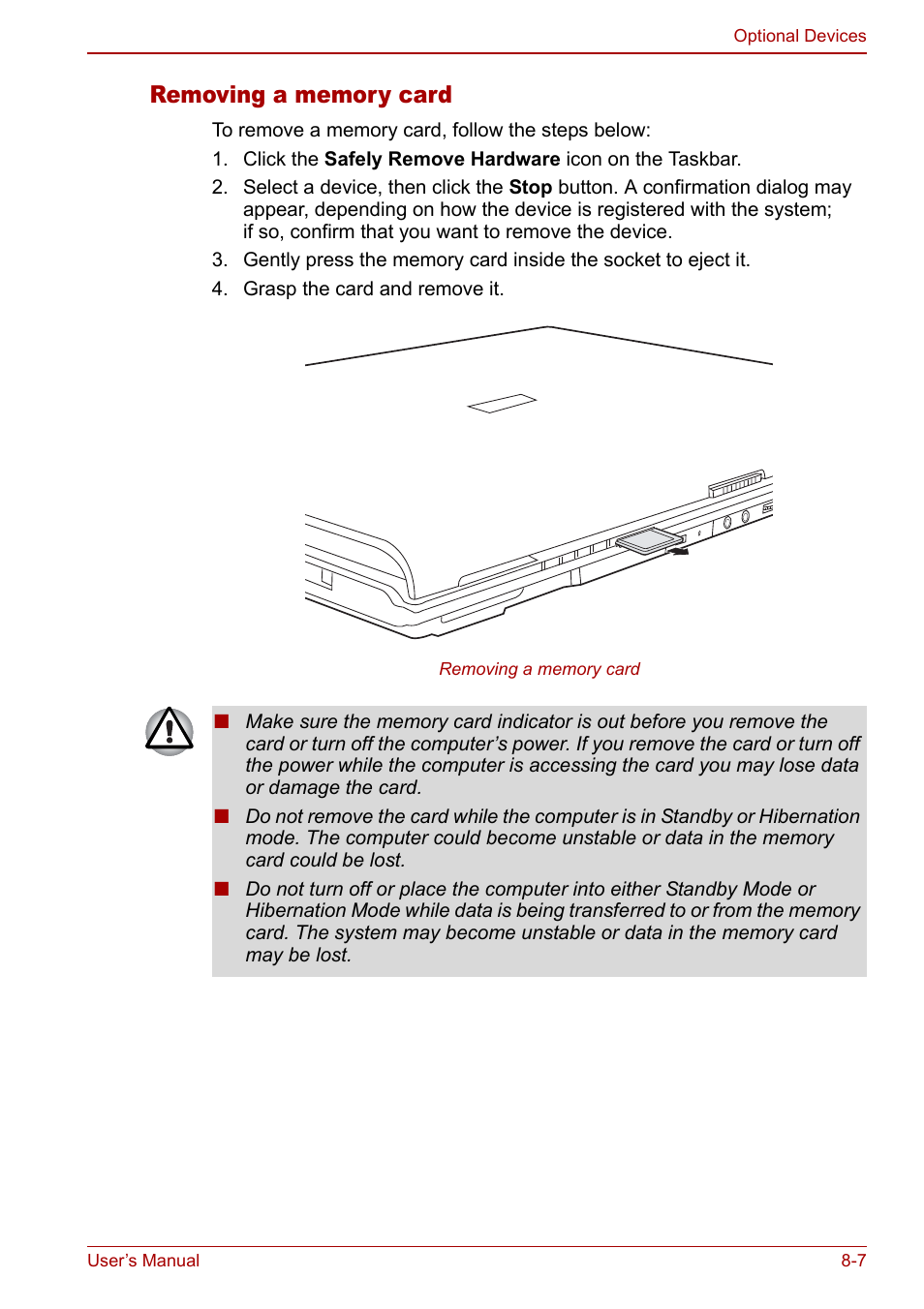 Toshiba Satellite M70 (PSM71) User Manual | Page 127 / 176