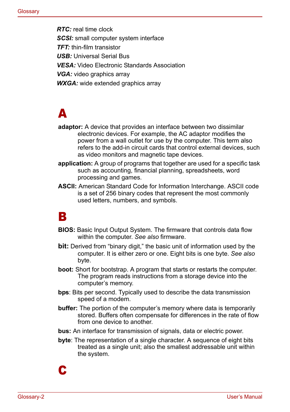 Toshiba Satellite M70 (PSM71) User Manual | Page 170 / 176