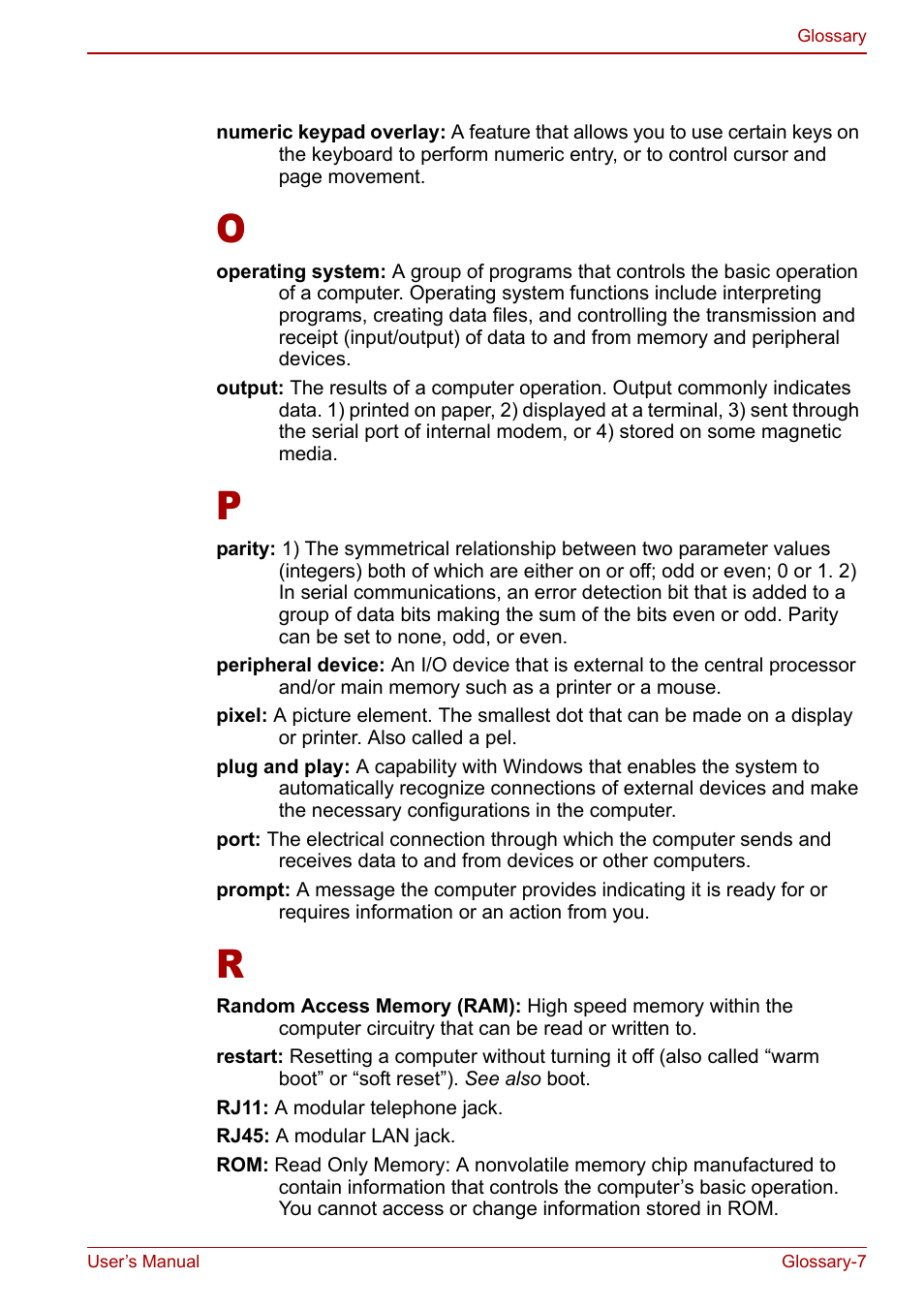 Toshiba Satellite M70 (PSM71) User Manual | Page 175 / 176