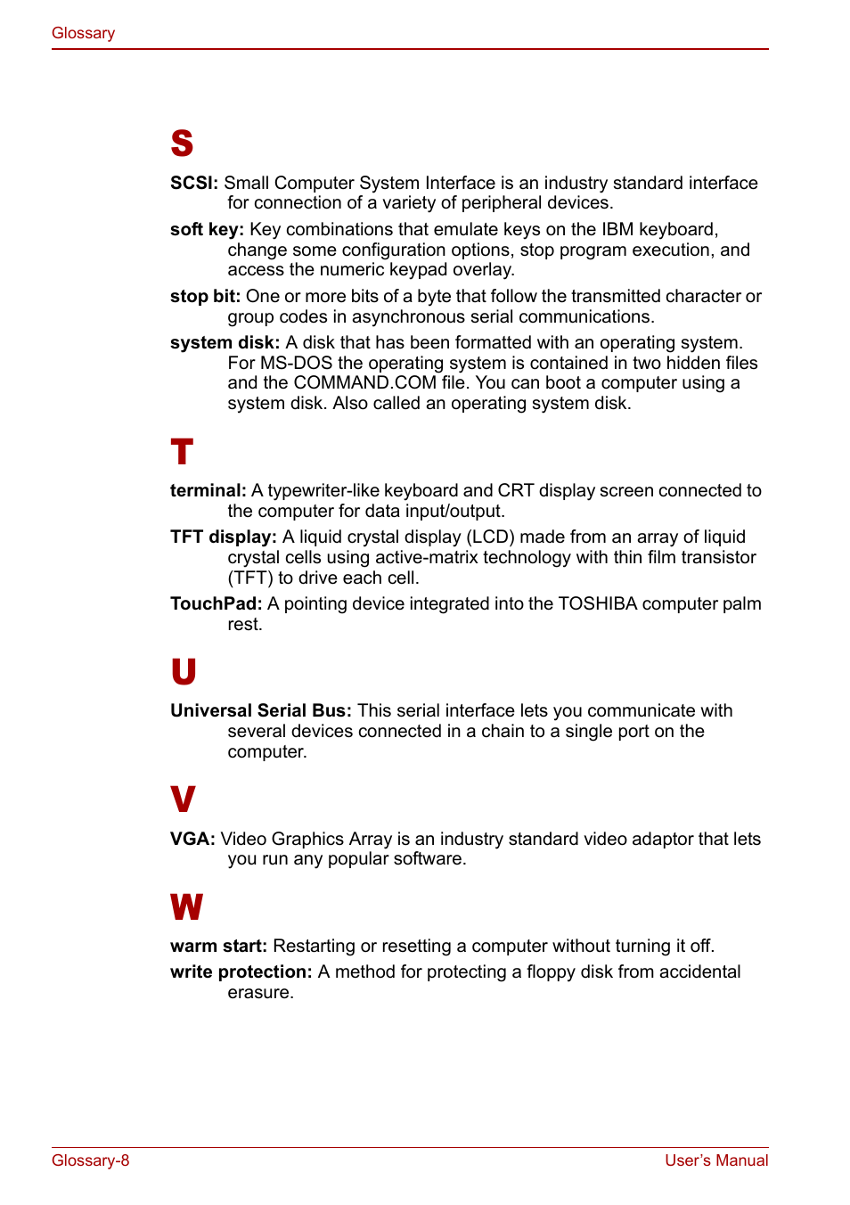 Toshiba Satellite M70 (PSM71) User Manual | Page 176 / 176