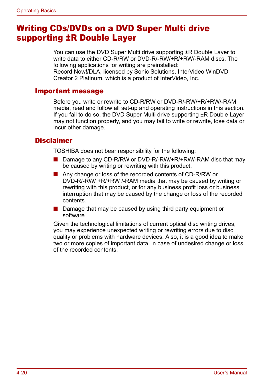 Toshiba Satellite M70 (PSM71) User Manual | Page 84 / 176