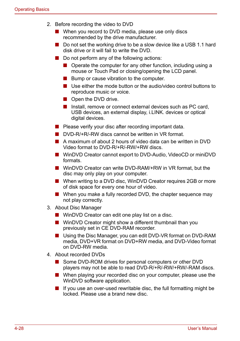 Toshiba Satellite M70 (PSM71) User Manual | Page 92 / 176