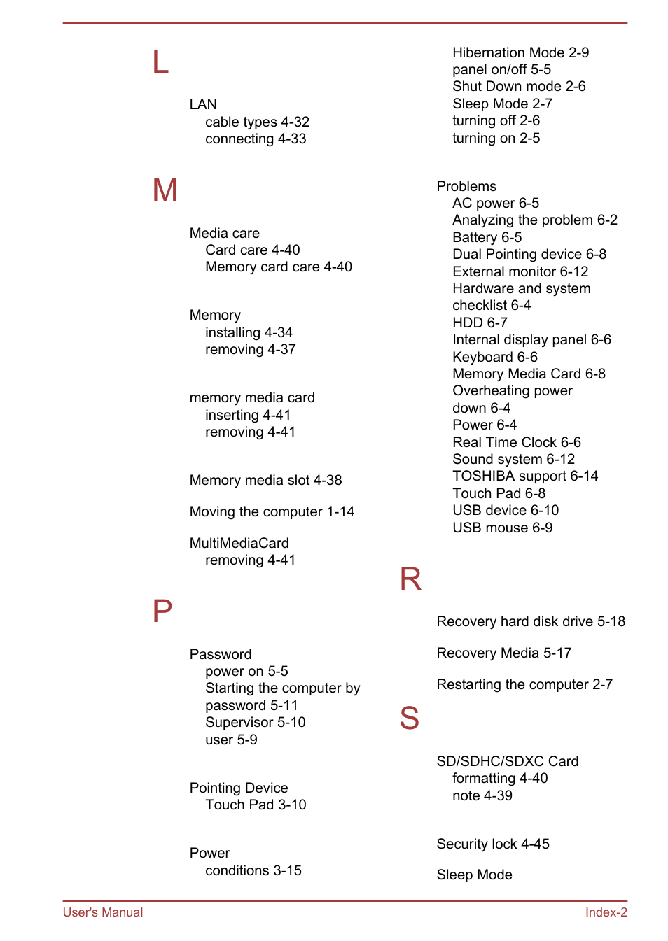 Toshiba Satellite L50-A User Manual | Page 145 / 146