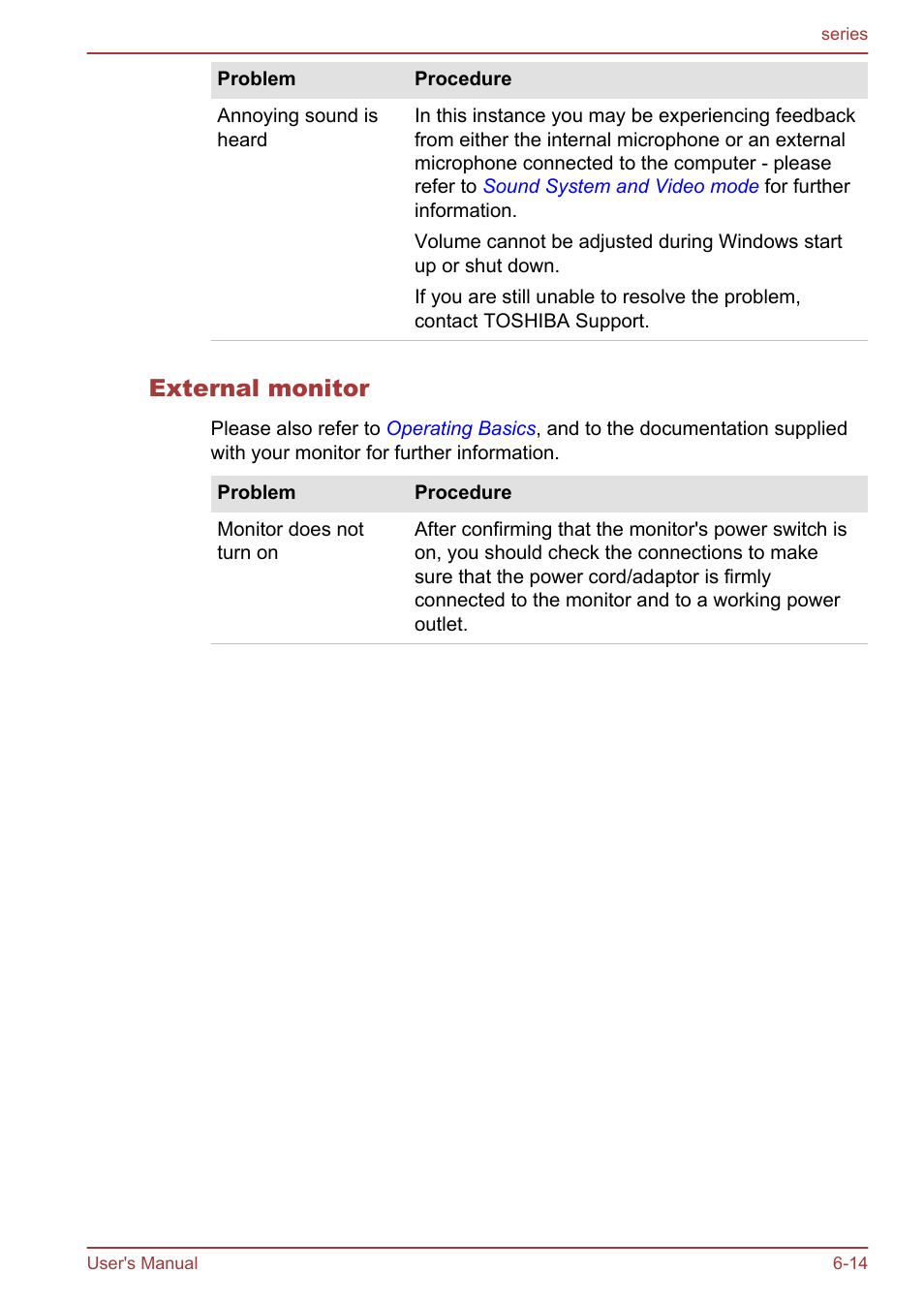 External monitor | Toshiba Satellite L955D User Manual | Page 134 / 142