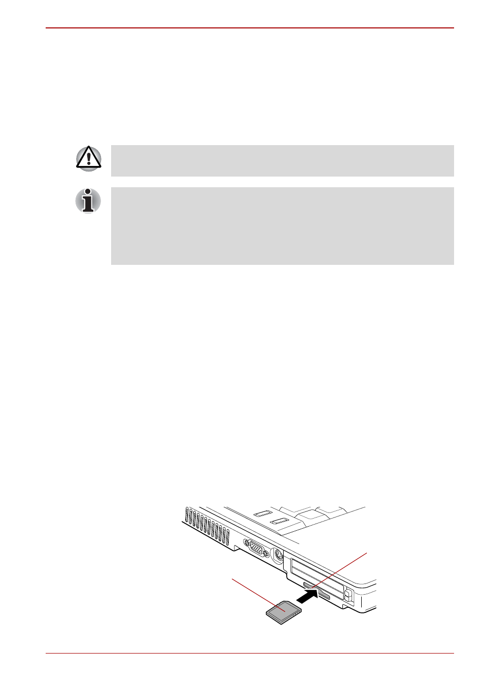 Sd card, Sd card -5, Inserting an sd card | Toshiba Tecra S4 User Manual | Page 145 / 238