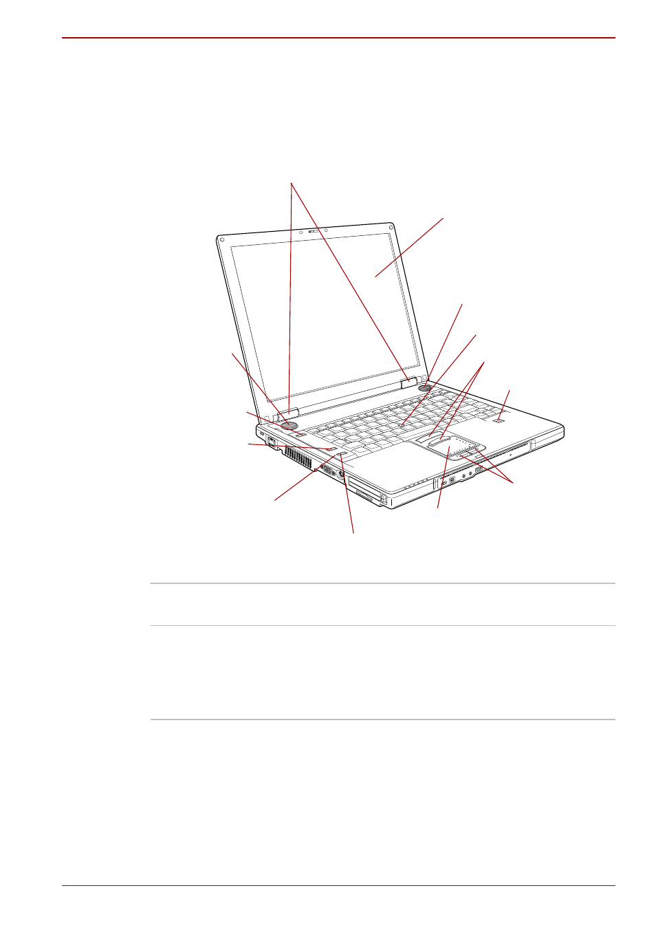 Front with the display open, Front with the display open -9 | Toshiba Tecra S4 User Manual | Page 41 / 238