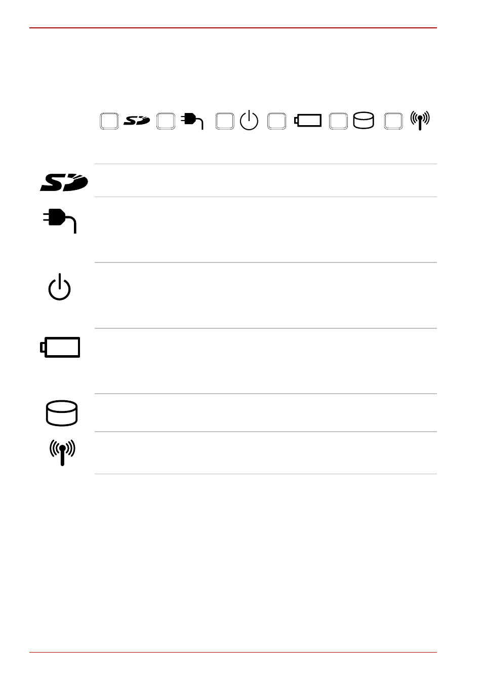 System indicators, System indicators -12 | Toshiba Tecra S4 User Manual | Page 44 / 238