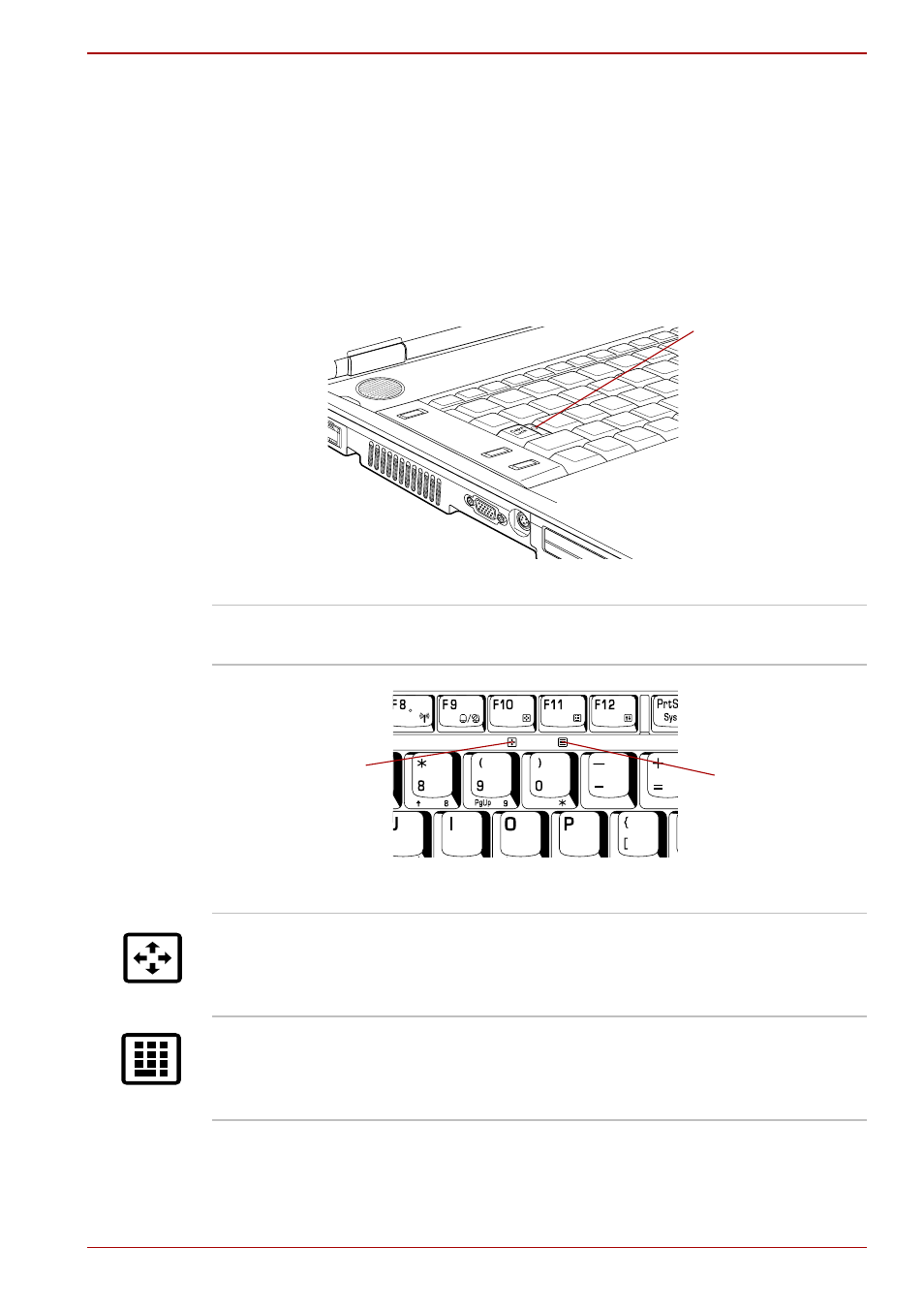 Keyboard indicators, Keyboard indicators -13 | Toshiba Tecra S4 User Manual | Page 45 / 238