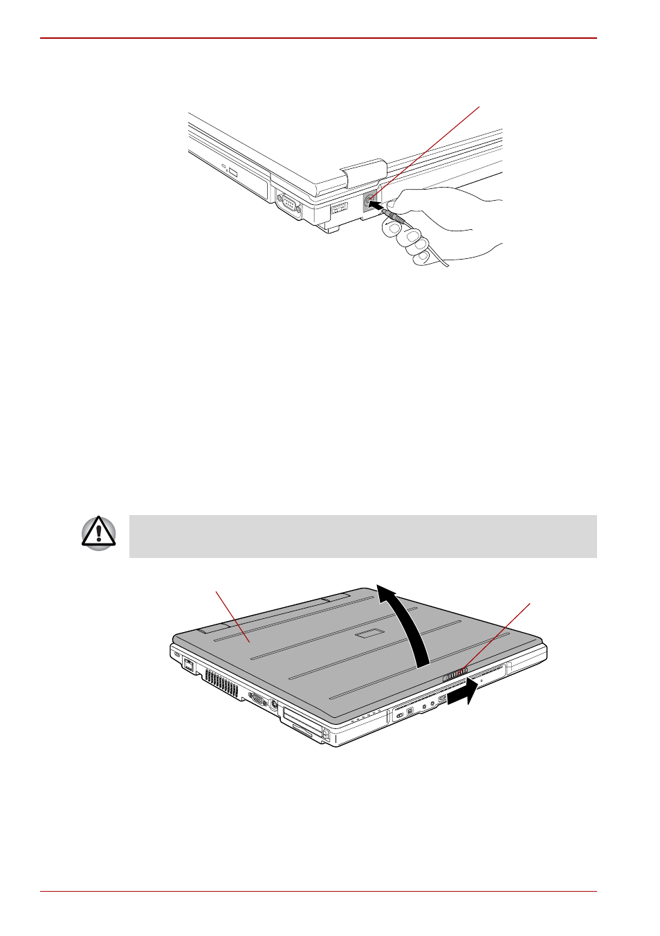 Opening the display, Opening the display -4 | Toshiba Tecra S4 User Manual | Page 54 / 238