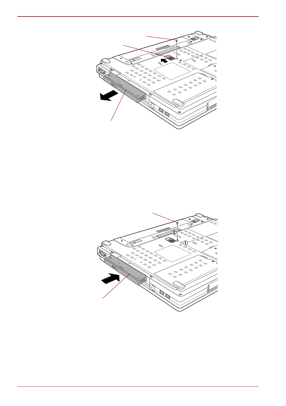 Inserting a module | Toshiba Tecra S4 User Manual | Page 72 / 238