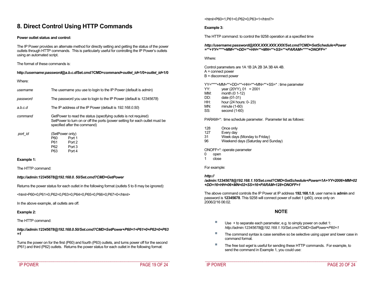 Addtron Technology IP Power 9258 User Manual | Page 10 / 12